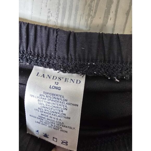 Lands’ End Women’s Swim Shorts – Size 12 Long - Picture 3 of 4